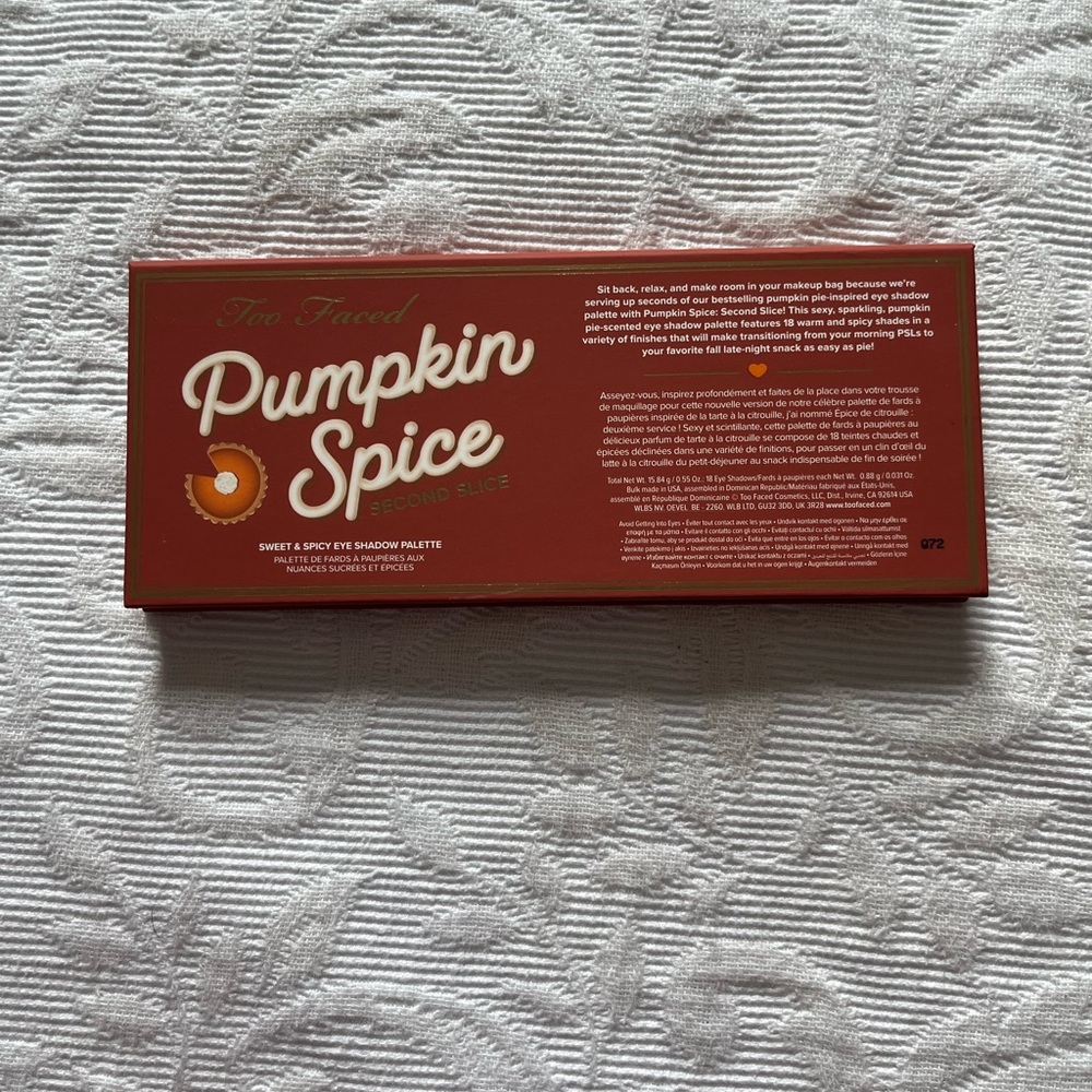 Too Faced Pumpkin Spice Second Slice Palette - Picture 3 of 5